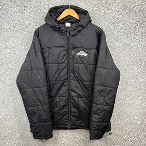 Coalatree Jacket Mens XL Black Camper Hooded MTN2CTY Puffer Insulated Full Zip